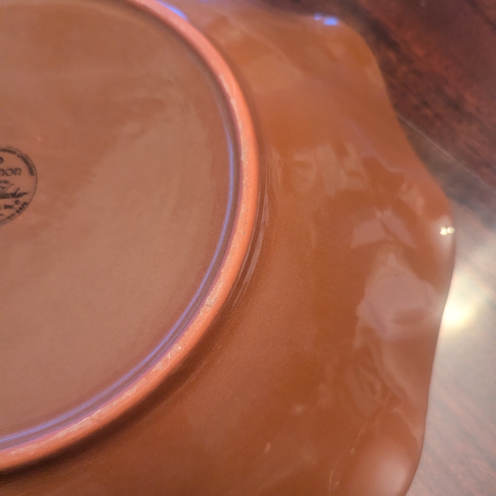 Avignon Provence Centerpiece Bowl Multicolor Glazed Stoneware - Picture 6 of 6